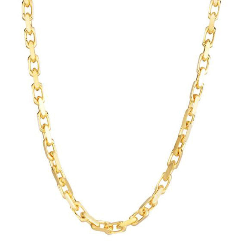 Bids.com 14k Yellow Gold French Cable Link Chain (4.80 mm) Necklaces