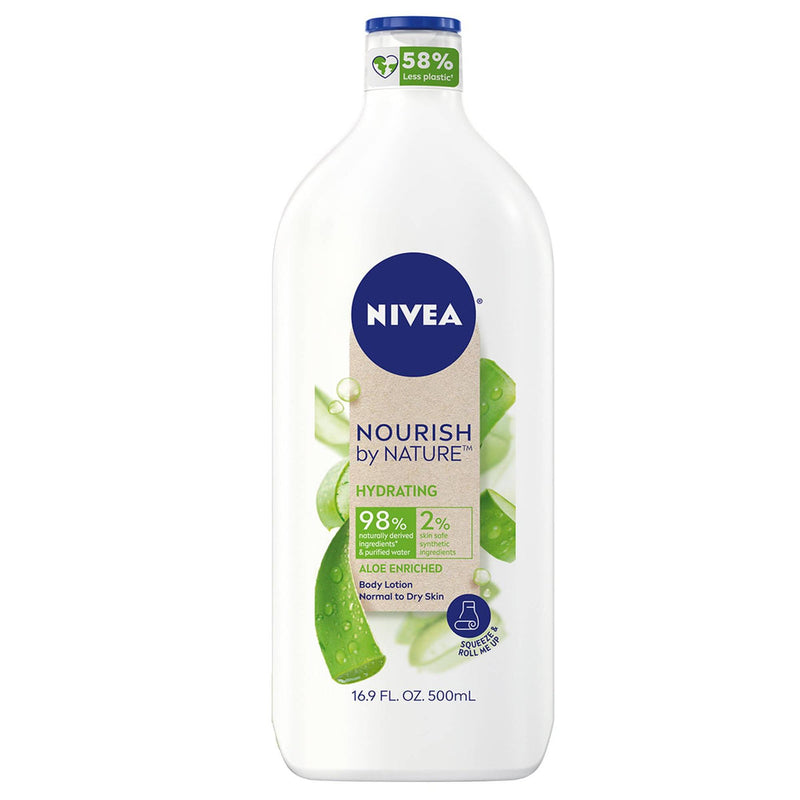 Nivea Nivea Body Lotion Aloe Scent 16.9 Oz Skin Care