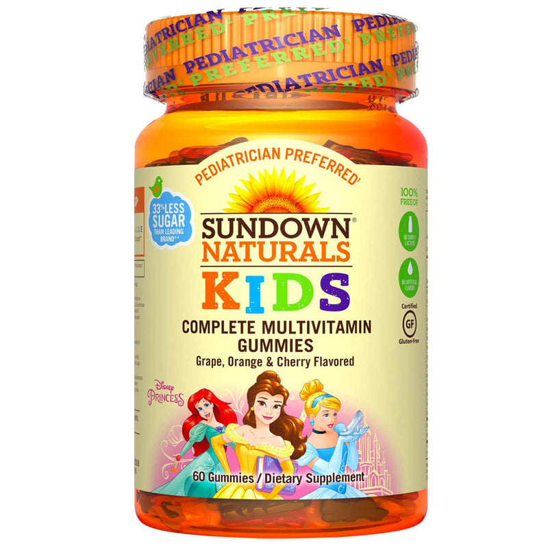 Sundown Naturals Sundown Naturals Kids Complete Multivitamin Disney Princess Gummies Vitamins & Supplements