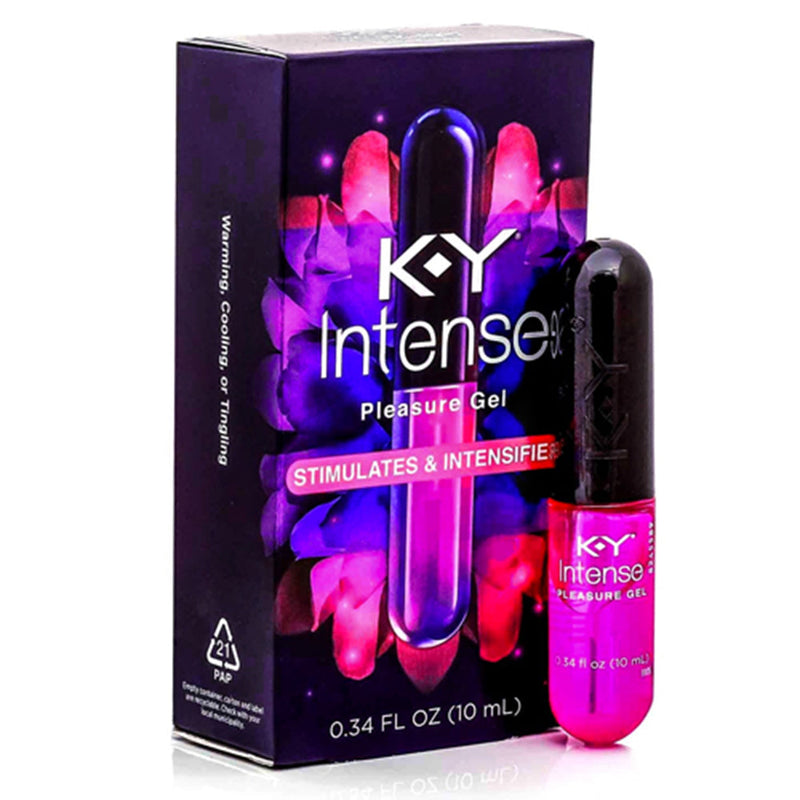 K-Y K-Y Intense Pleasure Gel Stimulates & Intensifies - 0.34oz Conductivity Gels & Lotions