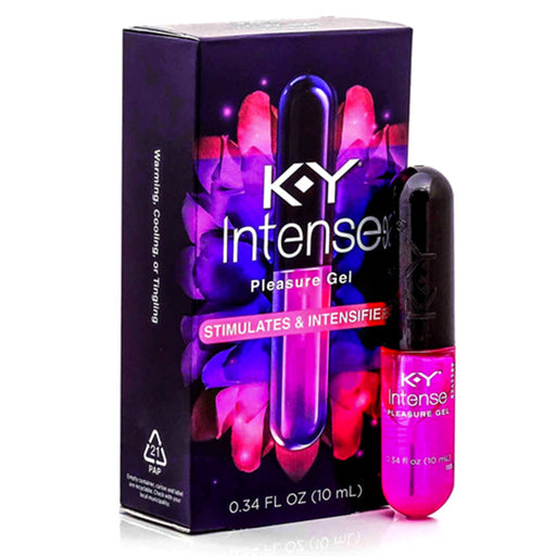 K-Y K-Y Intense Pleasure Gel Stimulates & Intensifies - 0.34oz Conductivity Gels & Lotions