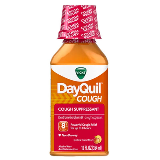 Vicks Vicks Cough Suppressant, Soothing Tropical Blend 12 Oz Health & Beauty