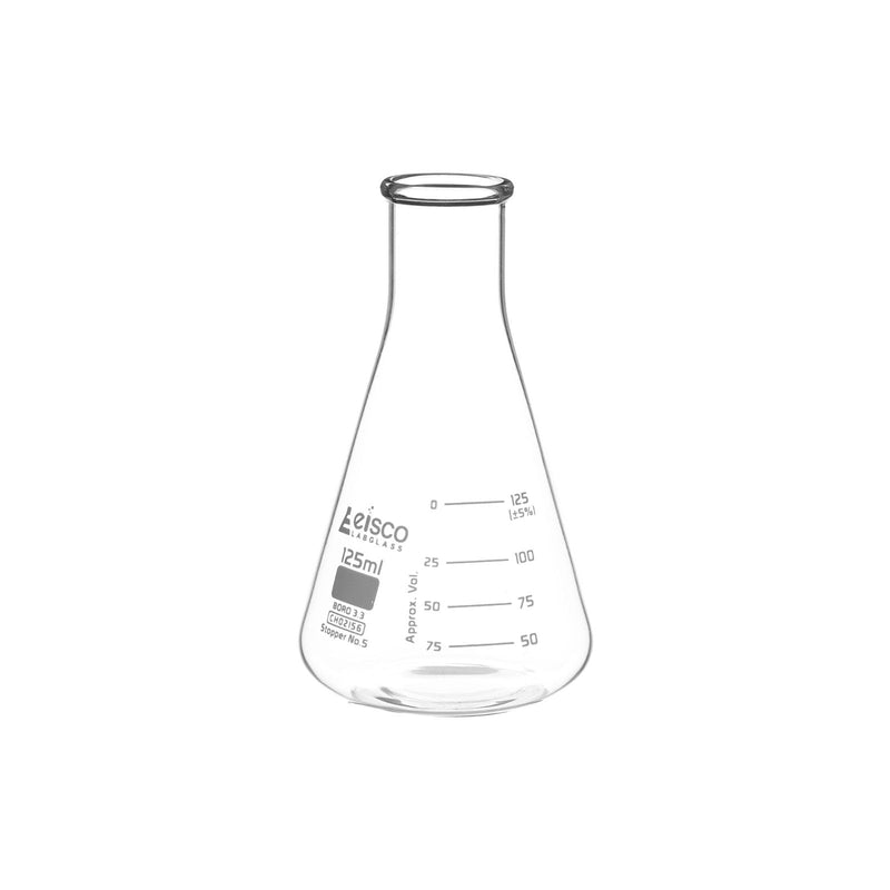 Pyrex 125mL Erlenmeyer Flask Science & Laboratory
