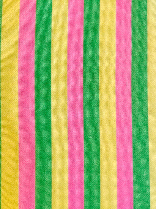 Cabana Set - Green/Pink/Yellow Stripe