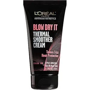Loreal Loreal Advance Hair Style  Blow dry It  Thermal Smoother Cream 5.1oz Hair Styling