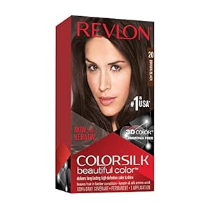 Mill's Beauty Supply Revlon ColorSilk Hair Color 20 - Brown Black Hair Color