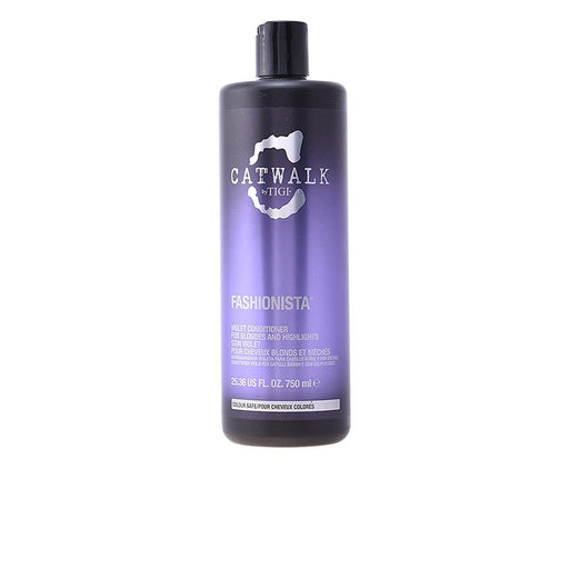 VIP Extensions TIGI Catwalk Fashionista Violet Conditioner 25.36 oz Conditioner White Smoke