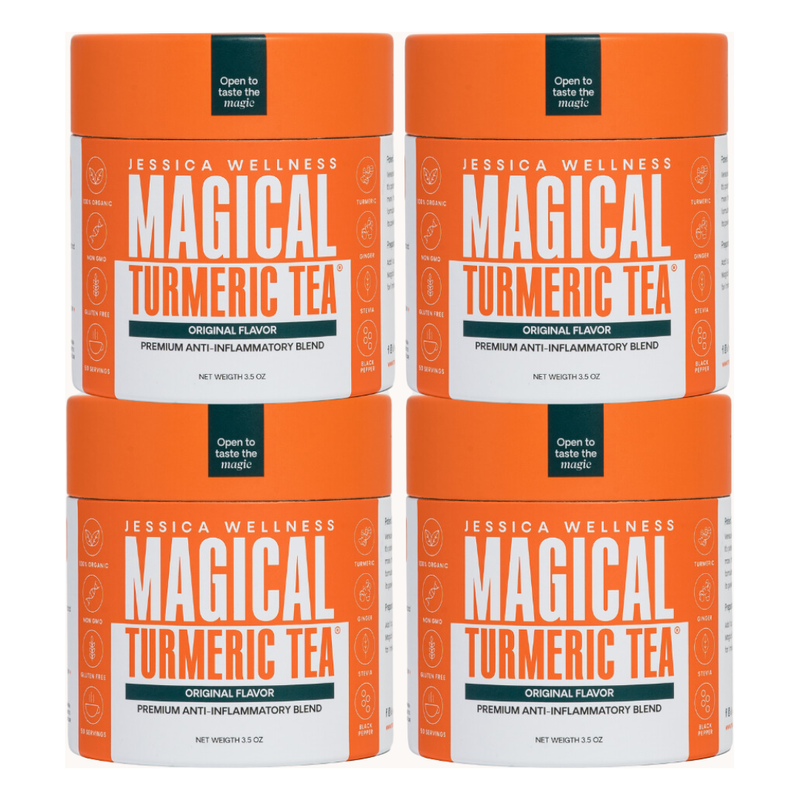 Jessica Wellness Shop Magical Turmeric Tea (Pack of 4)