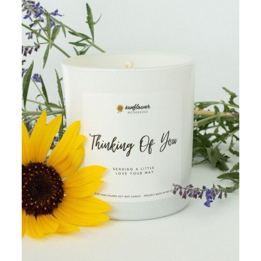 Sunflower Motherhood Thinking Of You Candle Candles