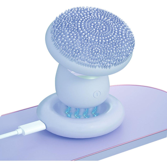 ZAQ Skin & Body - Vera Waterproof Facial Cleansing Brush With Pulse Acoustic Wave Vibration, And Magnetic Beads