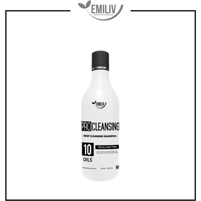 Emiliv Professional - Procleansing - Deep Cleansing Shampoo 500 Ml / 16.9 Fl. Oz.