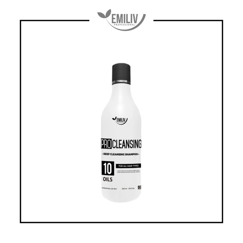 Emiliv Professional Emiliv Professional - PROCLEANSING - Deep Cleansing Shampoo 500 ml / 16.9 fl. oz. Shampoo