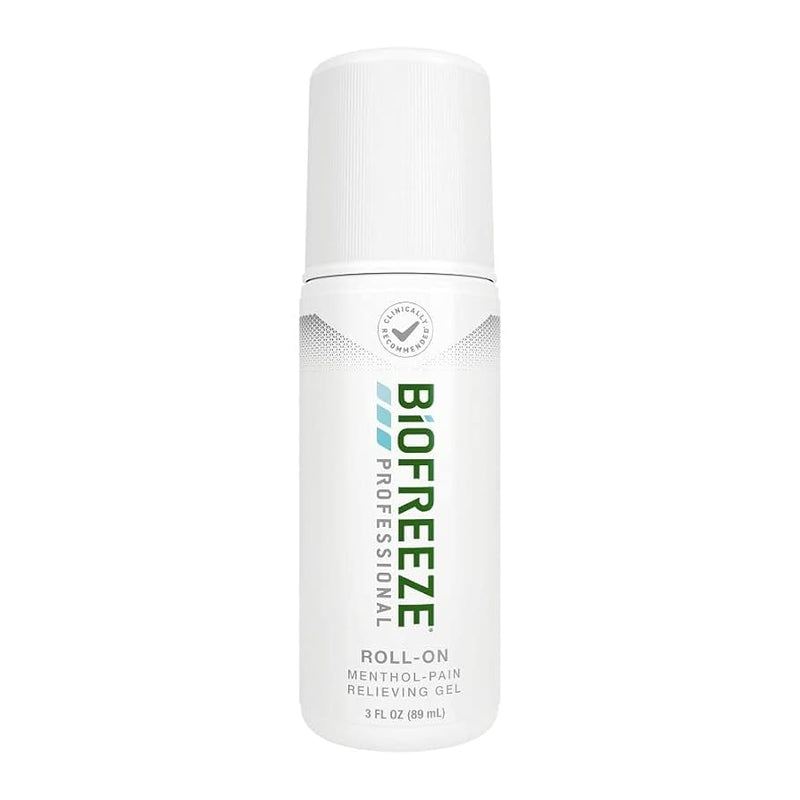 Biofreeze Biofreeze Professional Pain Relief Roll-On, Knee & Lower Back Pain Relief, Arthritis Pain Reliever, Neck Pain Relief, Cooling Joint Pain Relief, Roll-On Menthol Gel, 3 Fl Oz Health Care