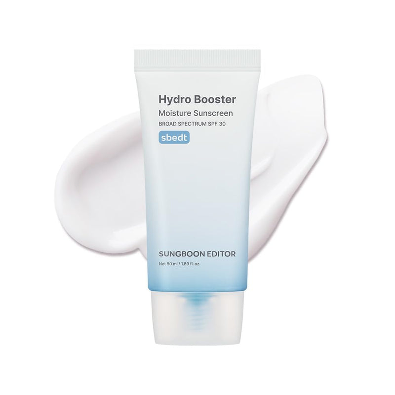 AsiaBeautyMall Sungboon Editor Hydro Booster Moisture Sunscreen Broad Spectrum SPF 30 Sunscreen White Smoke