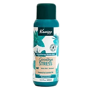 Kneipp Goodbye Stress Rosemary & Water Mint Aromatherapy Bubble Bath Bubble Bath