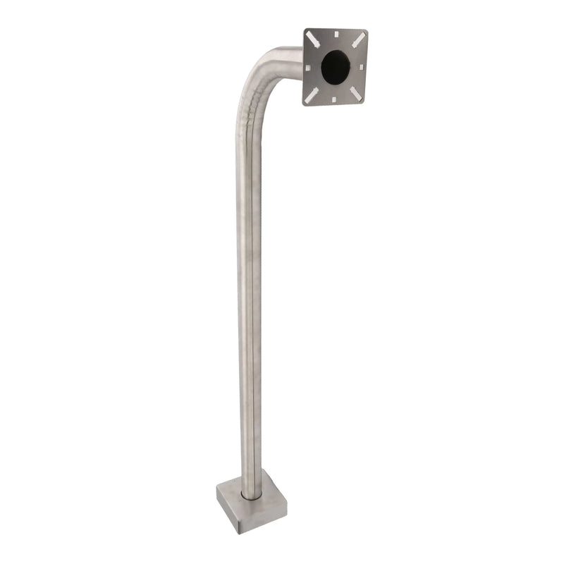 Quantum Storage Systems 42 Inch Stainless Steel Back Ledge/Guard Rail, 4" High, Commercial Grade Business & Industrial