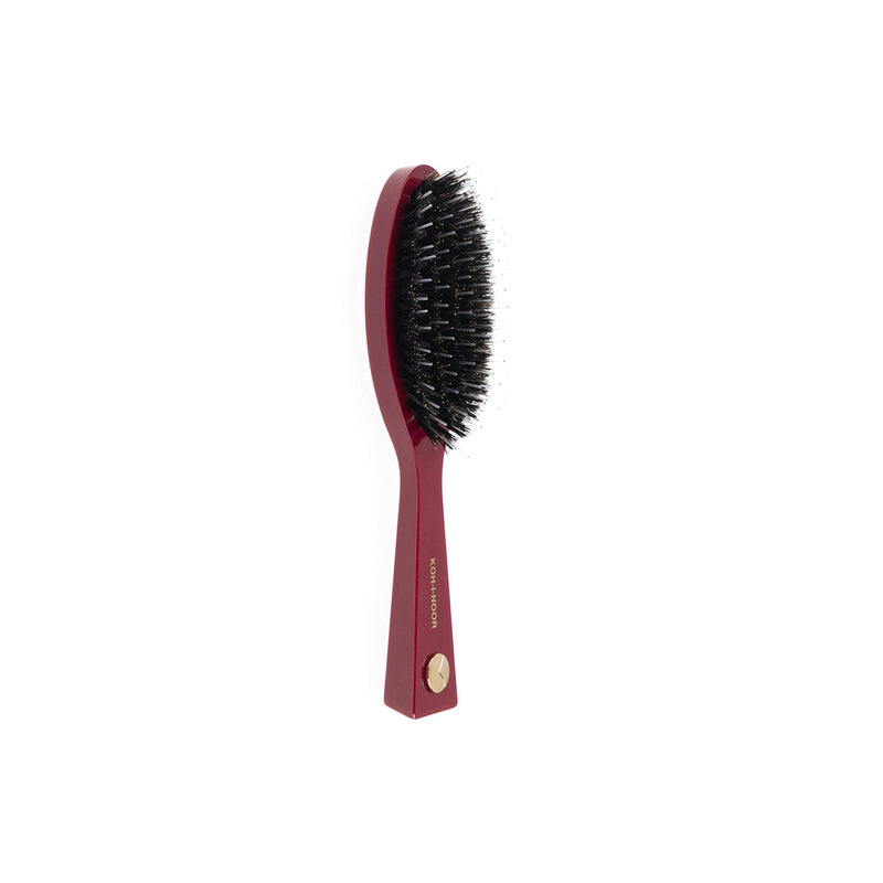 Pastel Boar & Nylon Pin Hair Brush - Biodegradable Acetate in 6 Colors