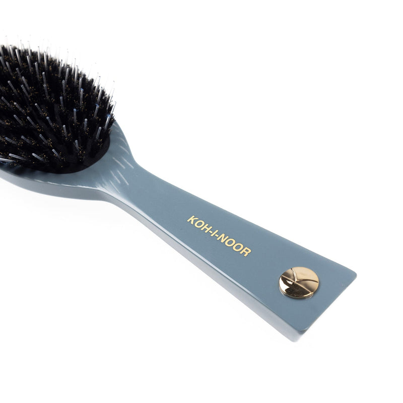 Pastel Boar & Nylon Pin Hair Brush - Biodegradable Acetate in 6 Colors