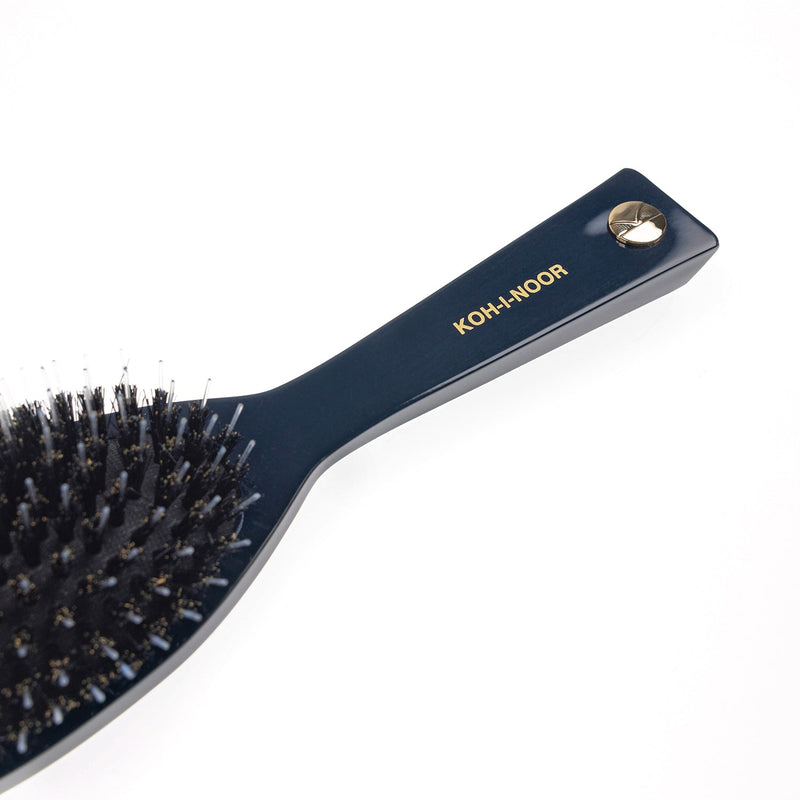 Pastel Boar & Nylon Pin Hair Brush - Biodegradable Acetate in 6 Colors