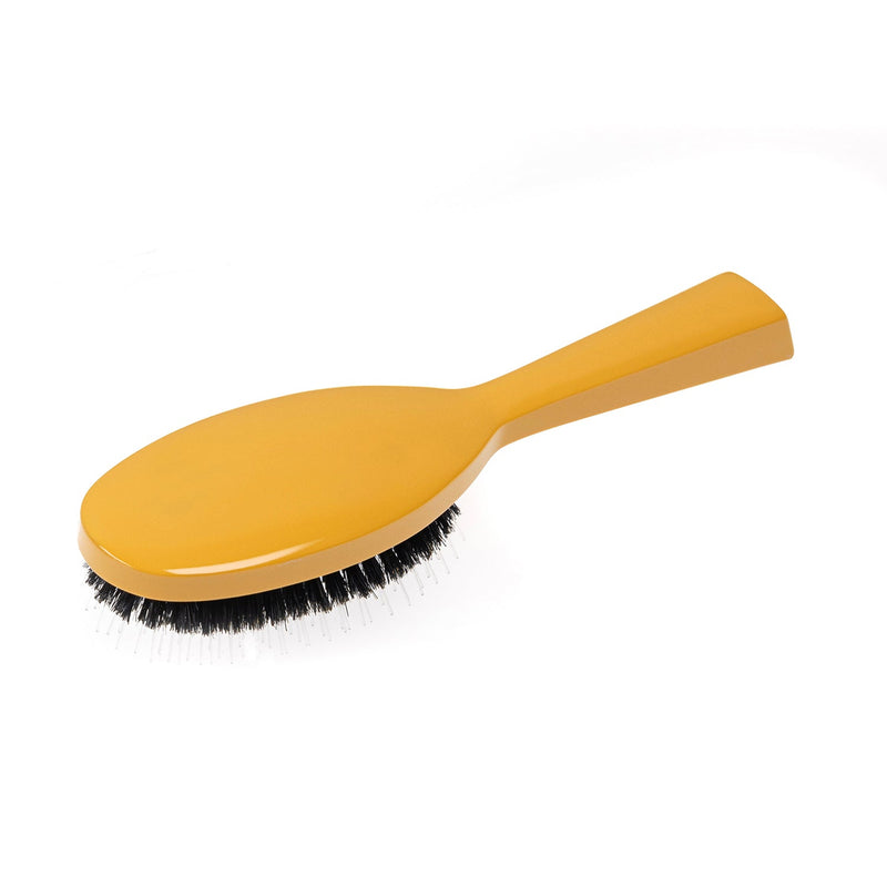 Pastel Boar & Nylon Pin Hair Brush - Biodegradable Acetate in 6 Colors