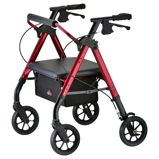 Nova NOVA Star HD Petite Rollator Walker, Red (Model 4279RD) Walkers