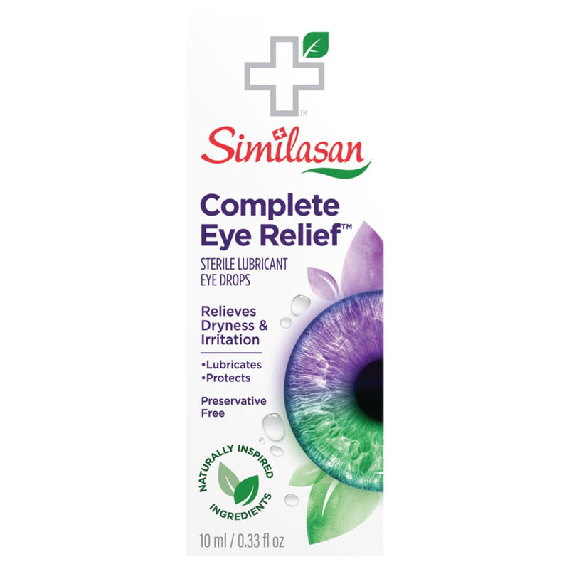 Similasan Similasan™ Complete Eye Relief™ Preservative-Free Lubricant Eye Drops, 0.33 oz Vision Care White Smoke