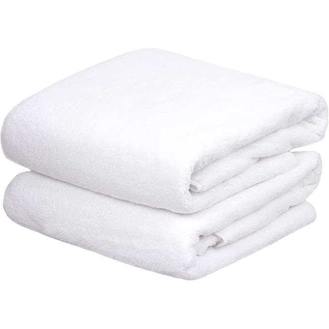 100% Cotton Luxury Extra Large Bath Towels 27.5"X55" (Pack of 4)