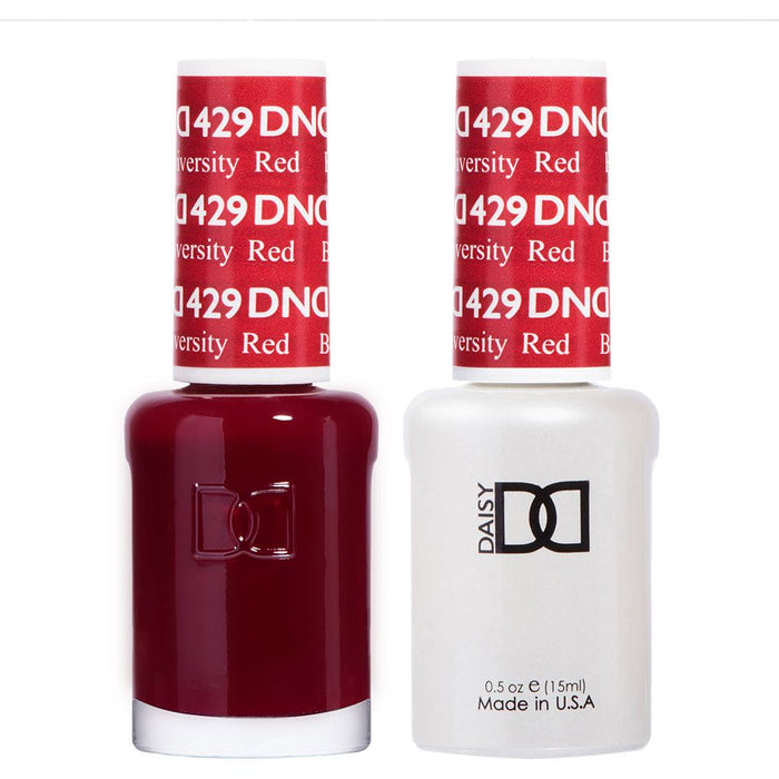 DND - Boston University Red #429 - DND Gel Duo 0.5oz.