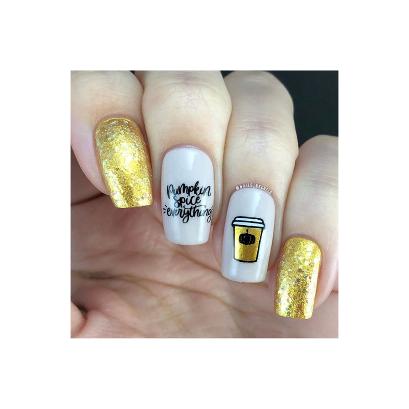 UberChic Beauty Hello Fall & Pumpkin Spice Stamping Plate