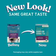 Teeccino Dandelion Dark Roast Roasted Herbal Tea Herbal Tea