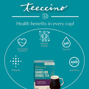 Teeccino Dandelion Dark Roast Roasted Herbal Tea Herbal Tea