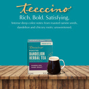 Teeccino Dandelion Dark Roast Roasted Herbal Tea Herbal Tea