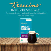 Teeccino Dandelion Dark Roast Roasted Herbal Tea Herbal Tea