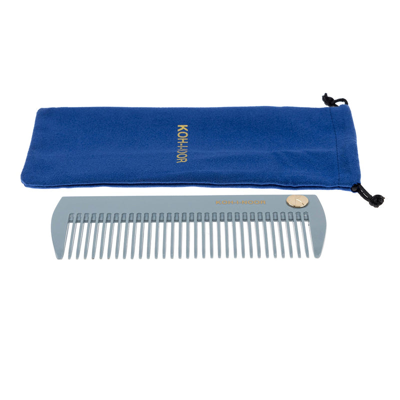 Pastel Wide Tooth Comb - Biodegradable Acetate for Detangling All Hair Types