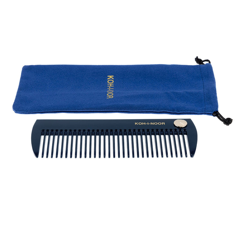 Pastel Wide Tooth Comb - Biodegradable Acetate for Detangling All Hair Types