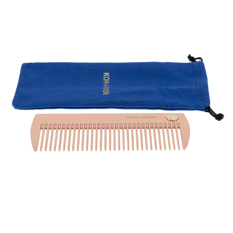 Pastel Wide Tooth Comb - Biodegradable Acetate for Detangling All Hair Types