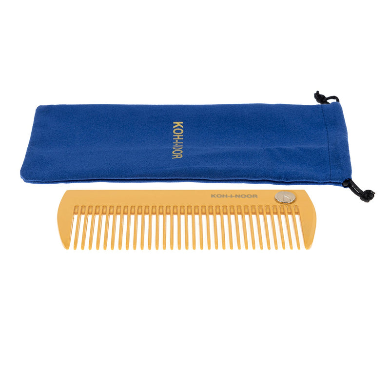 Pastel Wide Tooth Comb - Biodegradable Acetate for Detangling All Hair Types