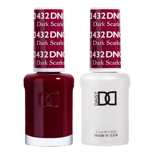 DND - Dark Scarlet #432 - DND Gel Duo 1oz.