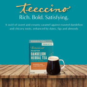 Teeccino Dandelion Caramel Nut Roasted Herbal Tea Herbal Tea