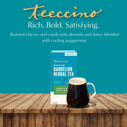 Teeccino Dandelion Mocha Mint Roasted Herbal Tea Herbal Tea