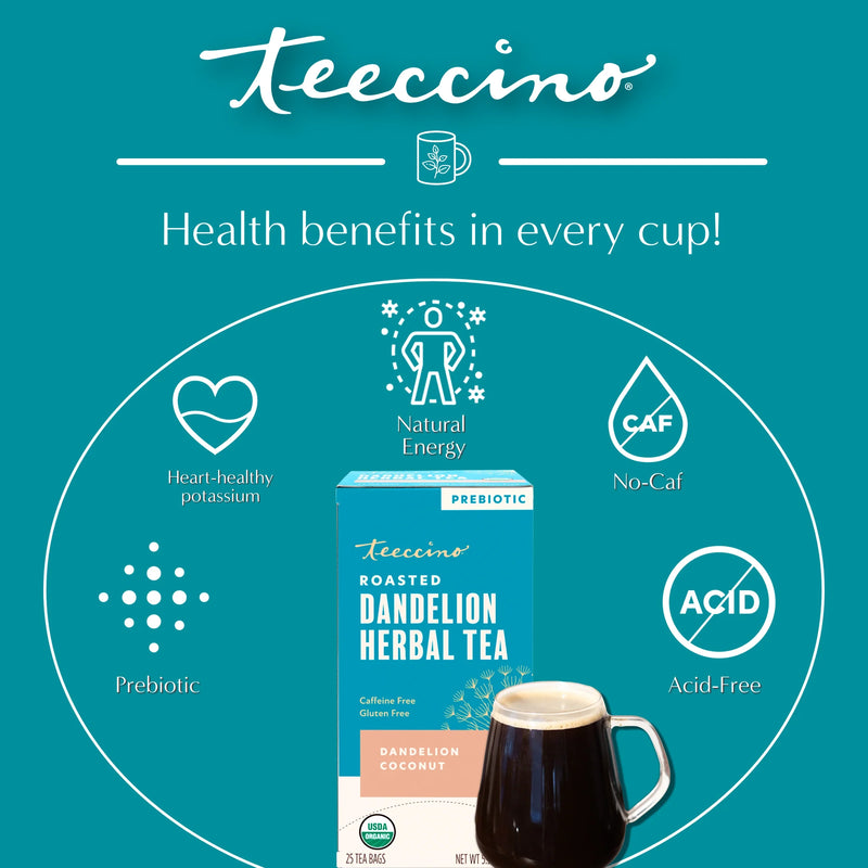 Dandelion Coconut Roasted Herbal Tea