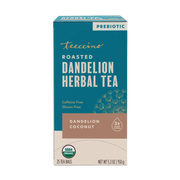 Teeccino Dandelion Coconut Roasted Herbal Tea Herbal Tea