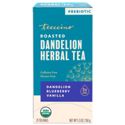 Teeccino Dandelion Blueberry Vanilla Roasted Herbal Tea Herbal Tea
