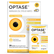 Optase Manuka Oil Eyelid Wipes