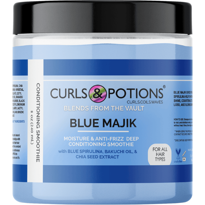 Curls & Potions Blends Blue Majik Leave In & Deep Conditioning Smoothie