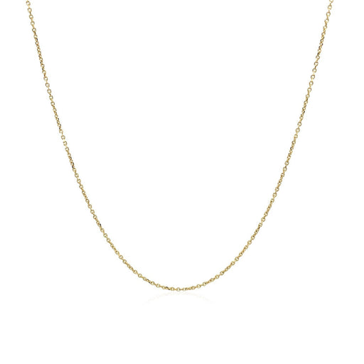 Bids.com 10k Yellow Gold Cable Link Chain (0.50 mm) Necklaces