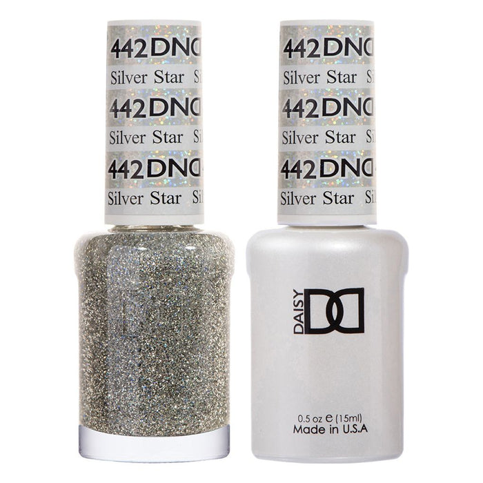 DND - Silver Star #442 - DND Gel Duo