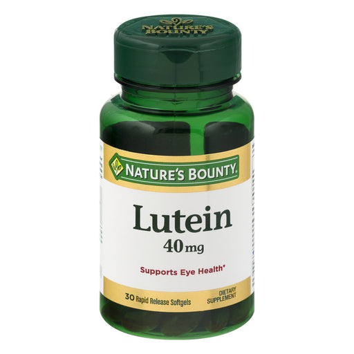 Nature's Bounty Nature's Bounty Lutein, 40 Mg, Rapid Release Softgels Vitamins & Supplements