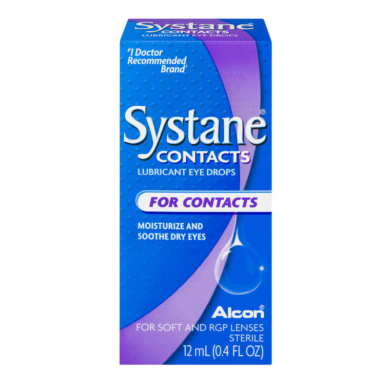 Systane Systane Contacts Lubricant Eye Drops 0.4 Fl Oz Personal Care