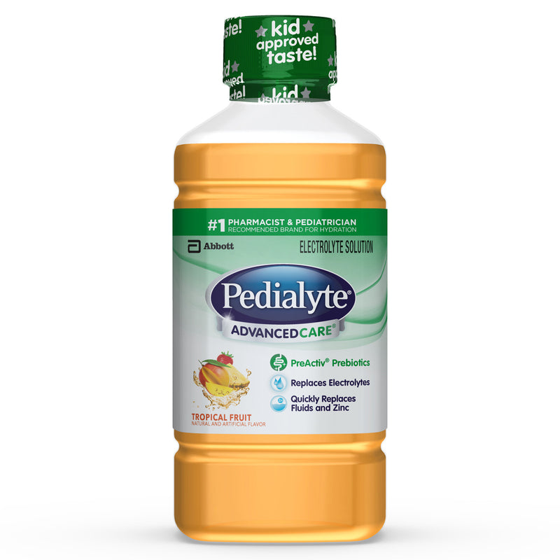 Pedialyte Pedialyte Advanced Care Tropical Fruit Electrolyte Solution, 33.8 Fl Oz Juice